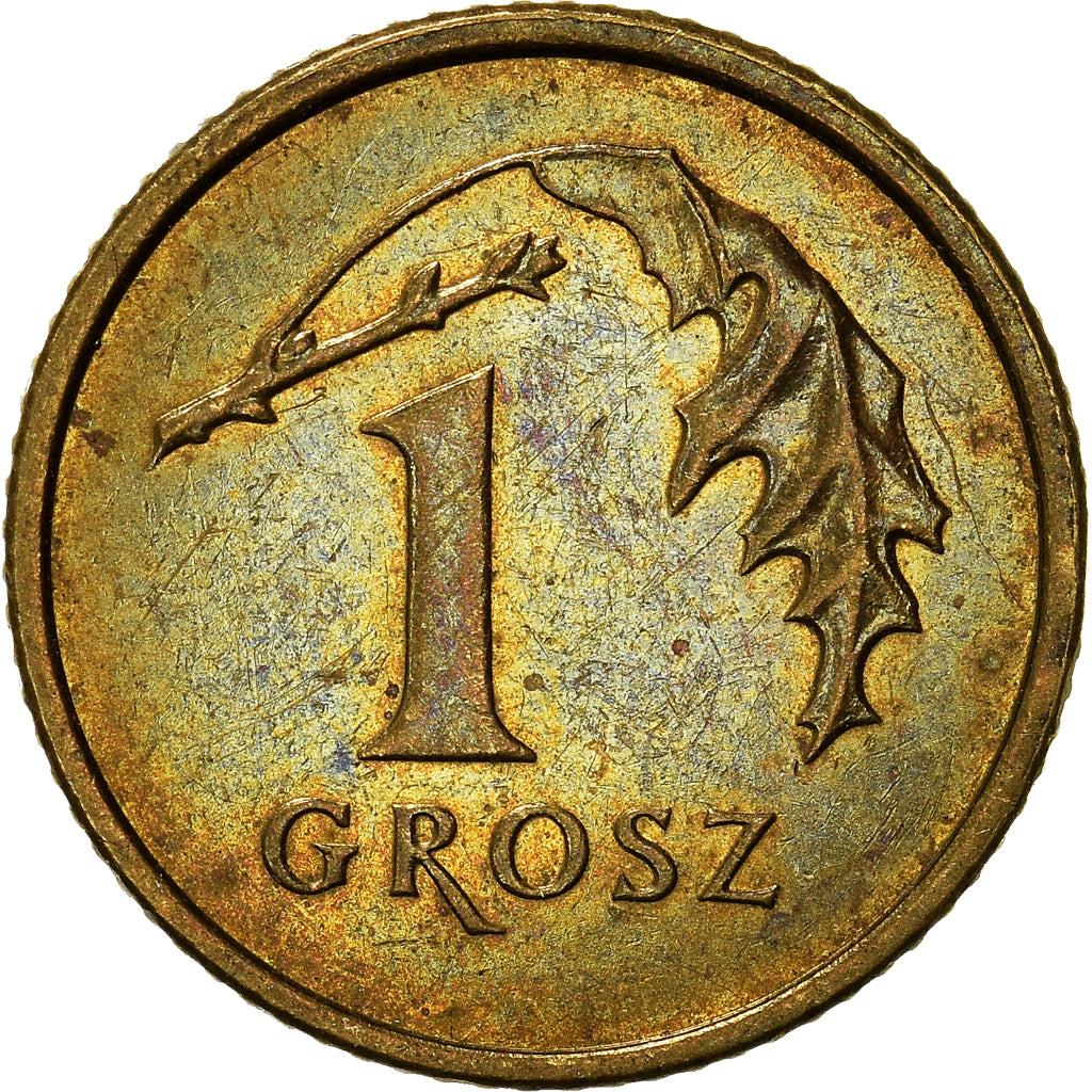 Moneta, Polonia, Grosz, 2004