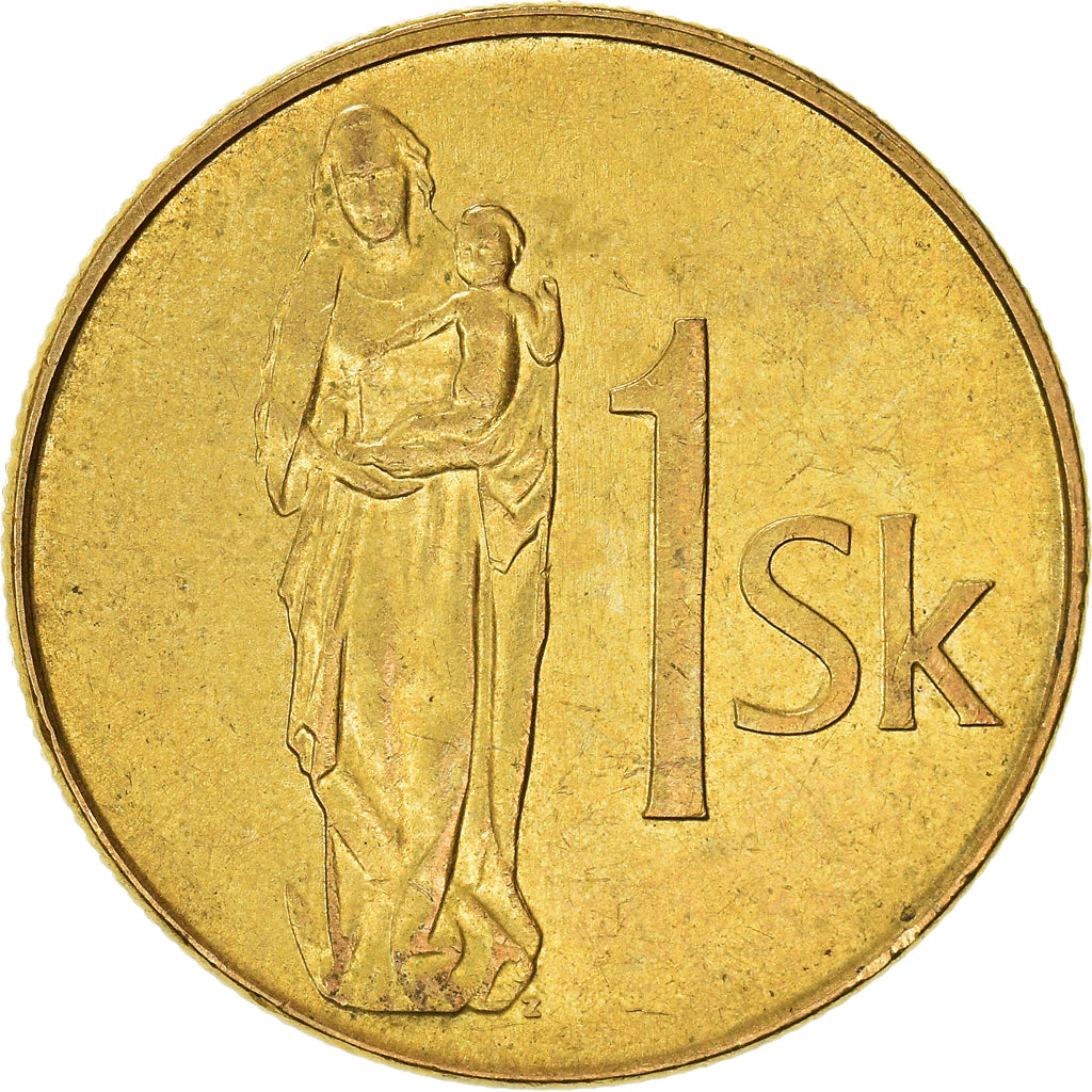 Monnaie, Slovaquie, Koruna, 1993