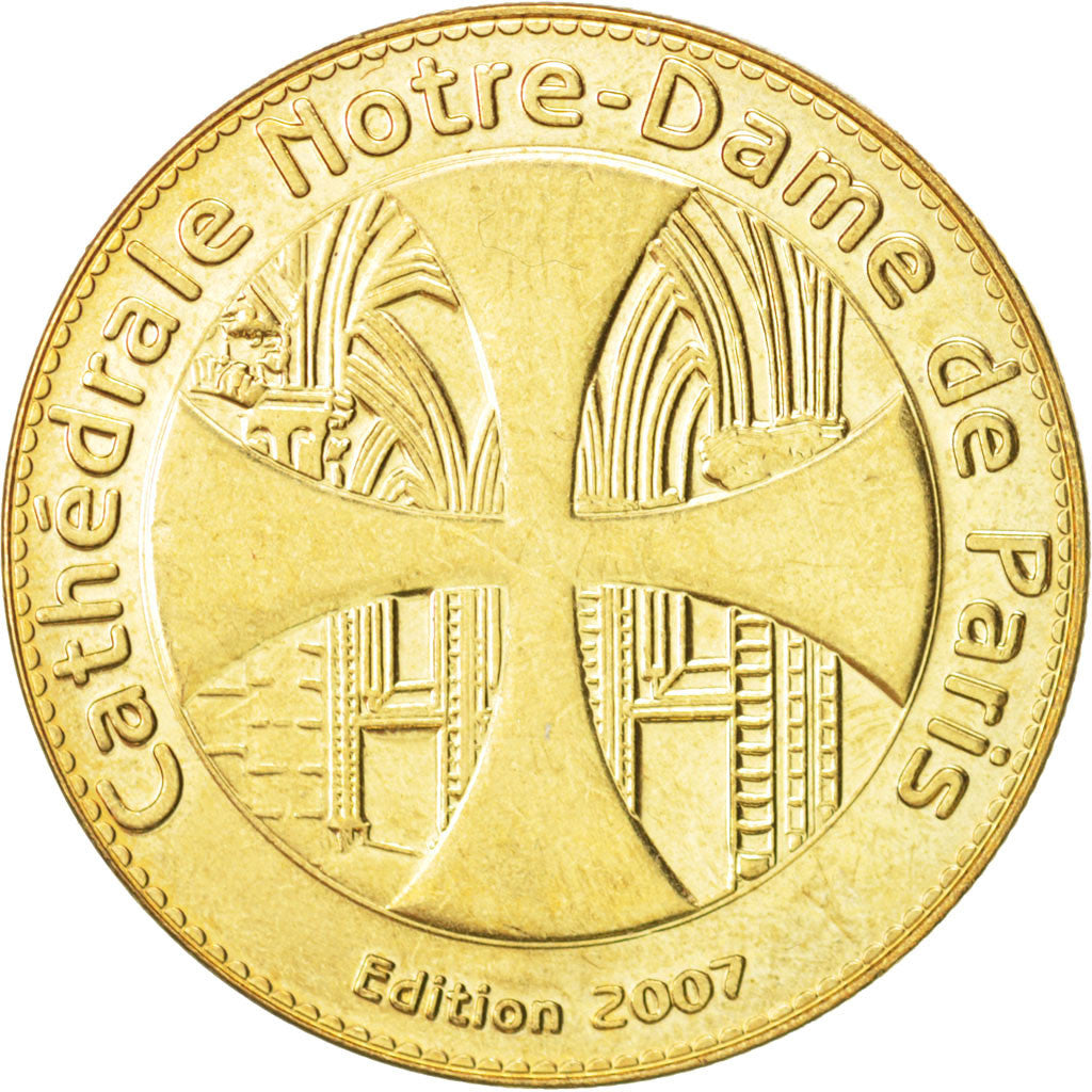 France, Token, Tourist Token, Arts & Culture, 2007, MS(63), Cupro-nickel
