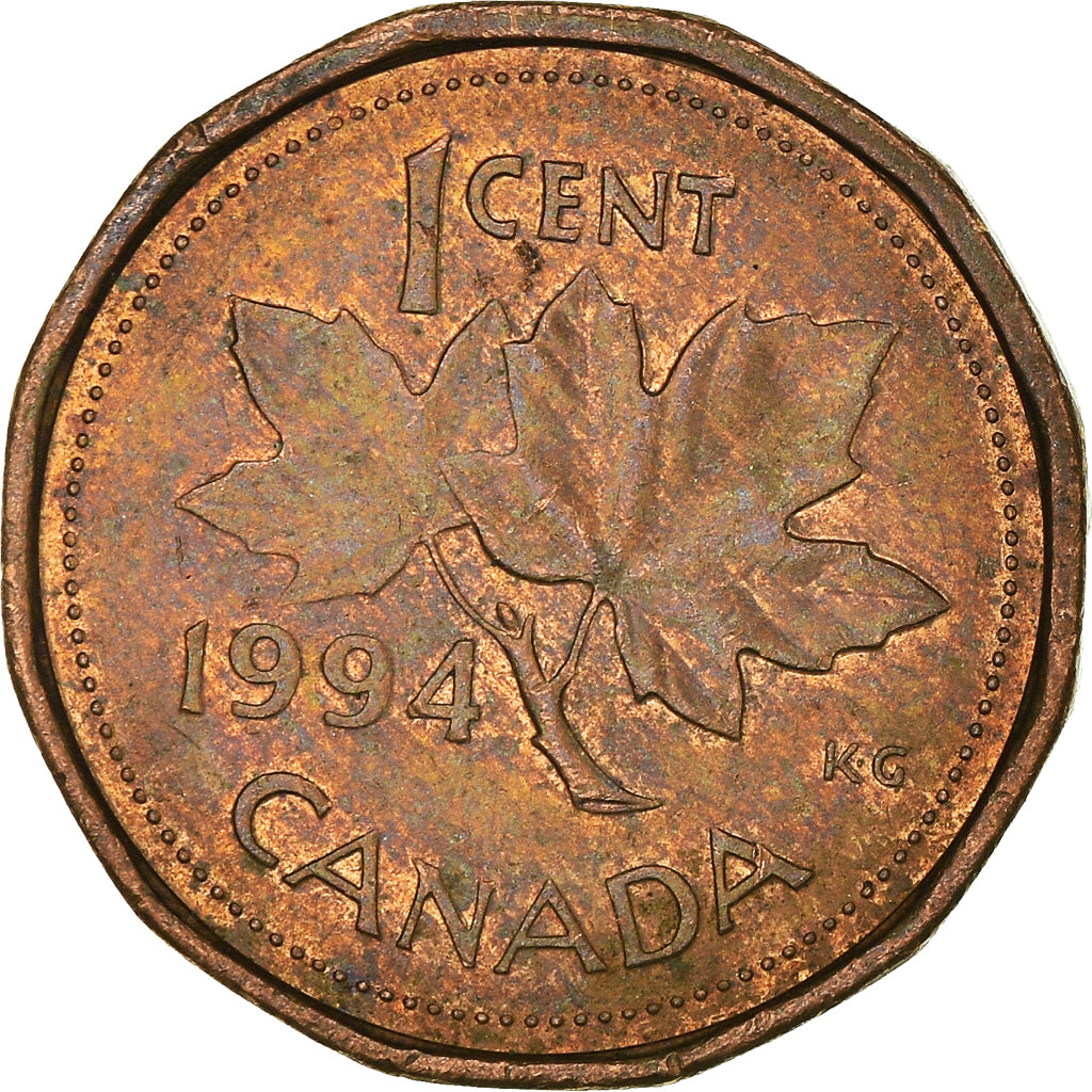 Moneta, Canada, Cent, 1994