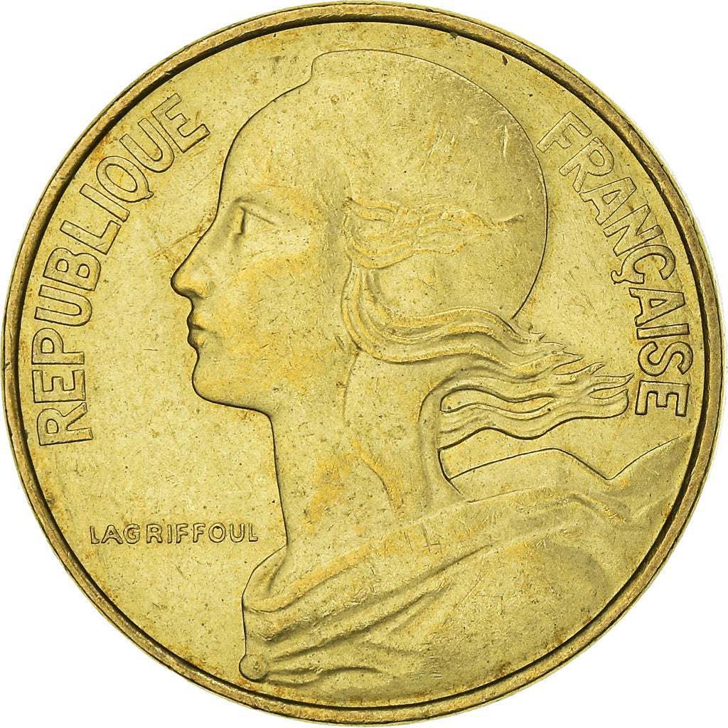 Monnaie, France, 10 Centimes, 1980