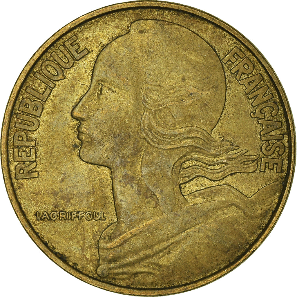 Münze, Frankreich, 20 Centimes, 1967
