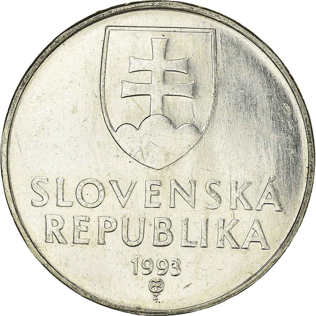 Münze, Slowakei, 2 Koruna, 1993
