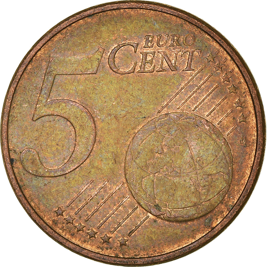 Moneta, Luksemburg, 5 Euro Cent, 2004