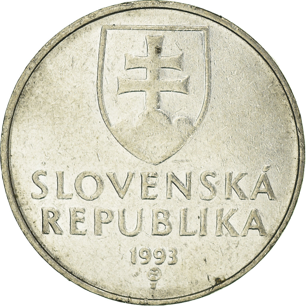 Münze, Slowakei, 2 Koruna, 1993