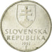Monnaie, Slovaquie, 2 Koruna, 1993