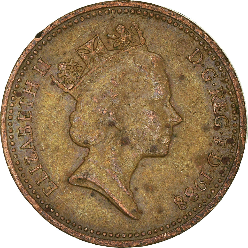 Coin, Great Britain, 1988