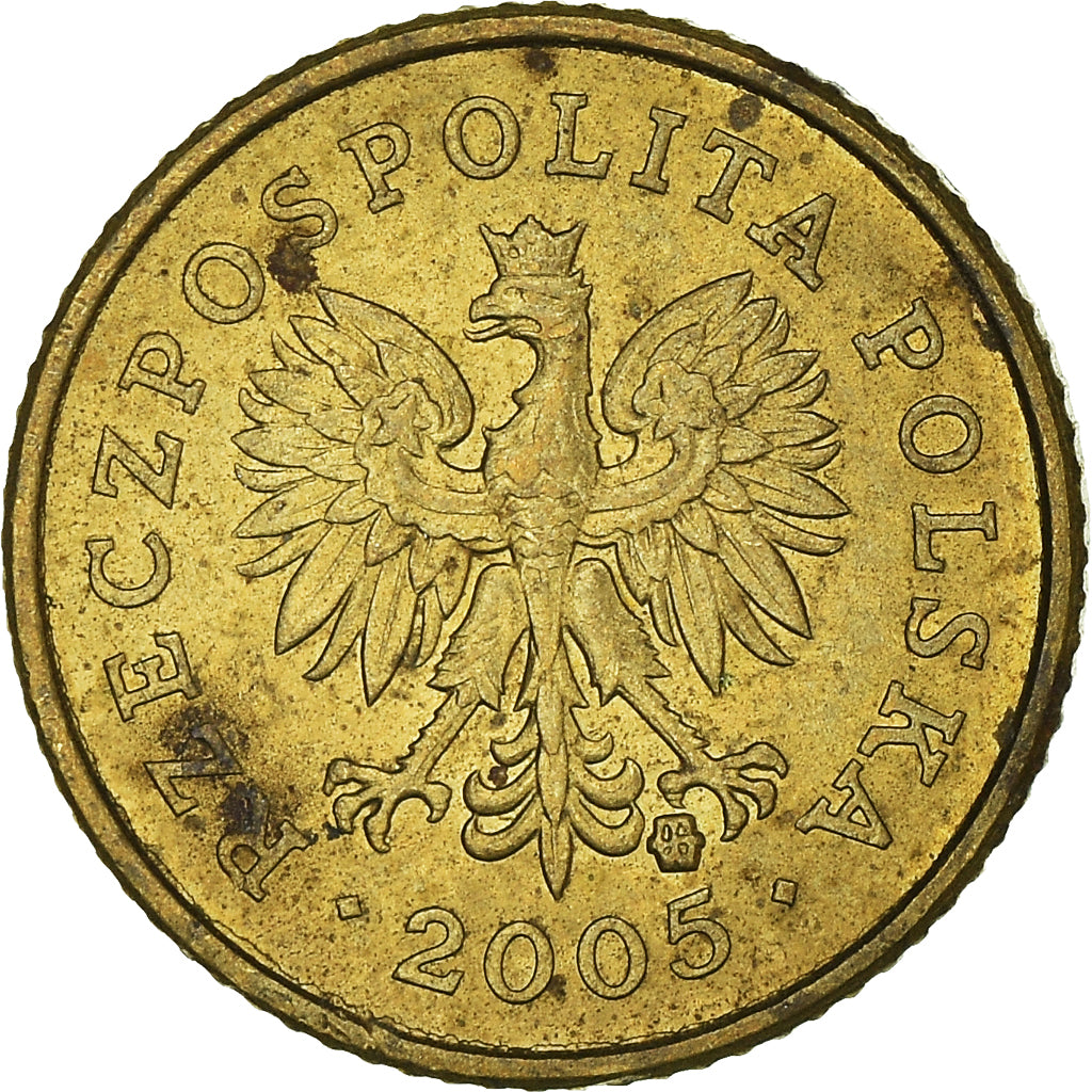 Coin, Poland, Grosz, 2005