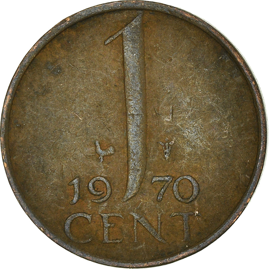 Münze, Niederlande, Cent, 1970