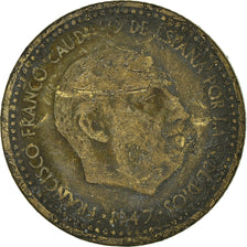 Monnaie, Espagne, 1 Peseta, Undated (1947)