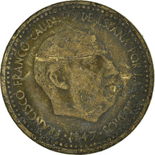 Münze, Spanien, 1 Peseta, Undated (1947)