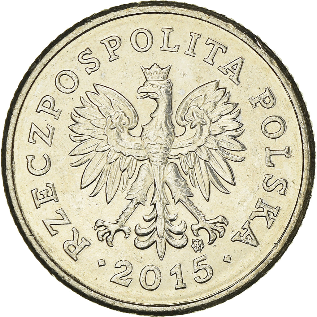 Moneta, Polonia, 20 Groszy, 2015