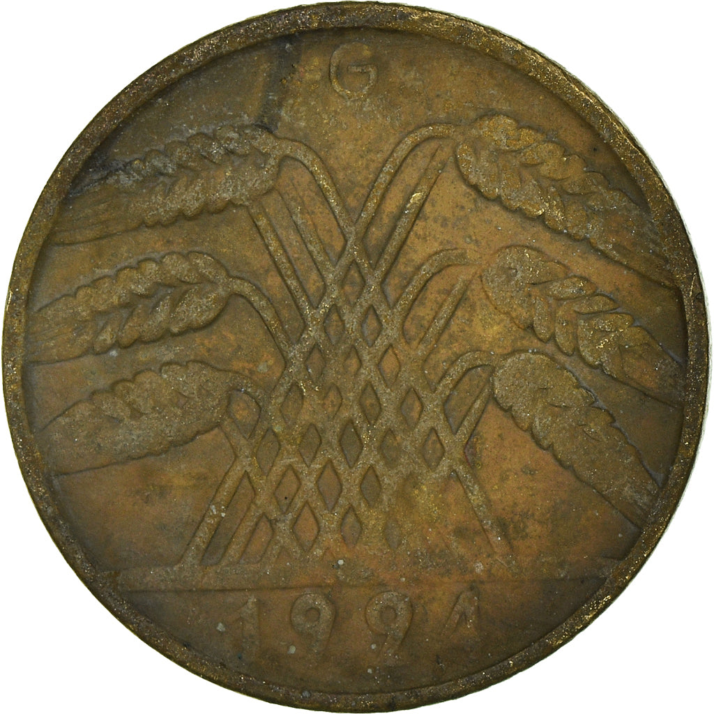 Coin, GERMANY - FEDERAL REPUBLIC, 10 Pfennig, 1994