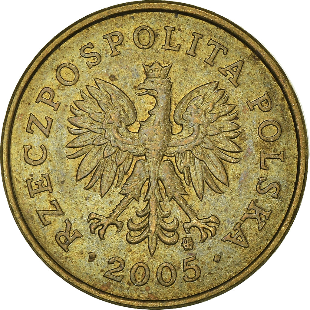 Moneta, Polonia, 2 Grosze, 2005