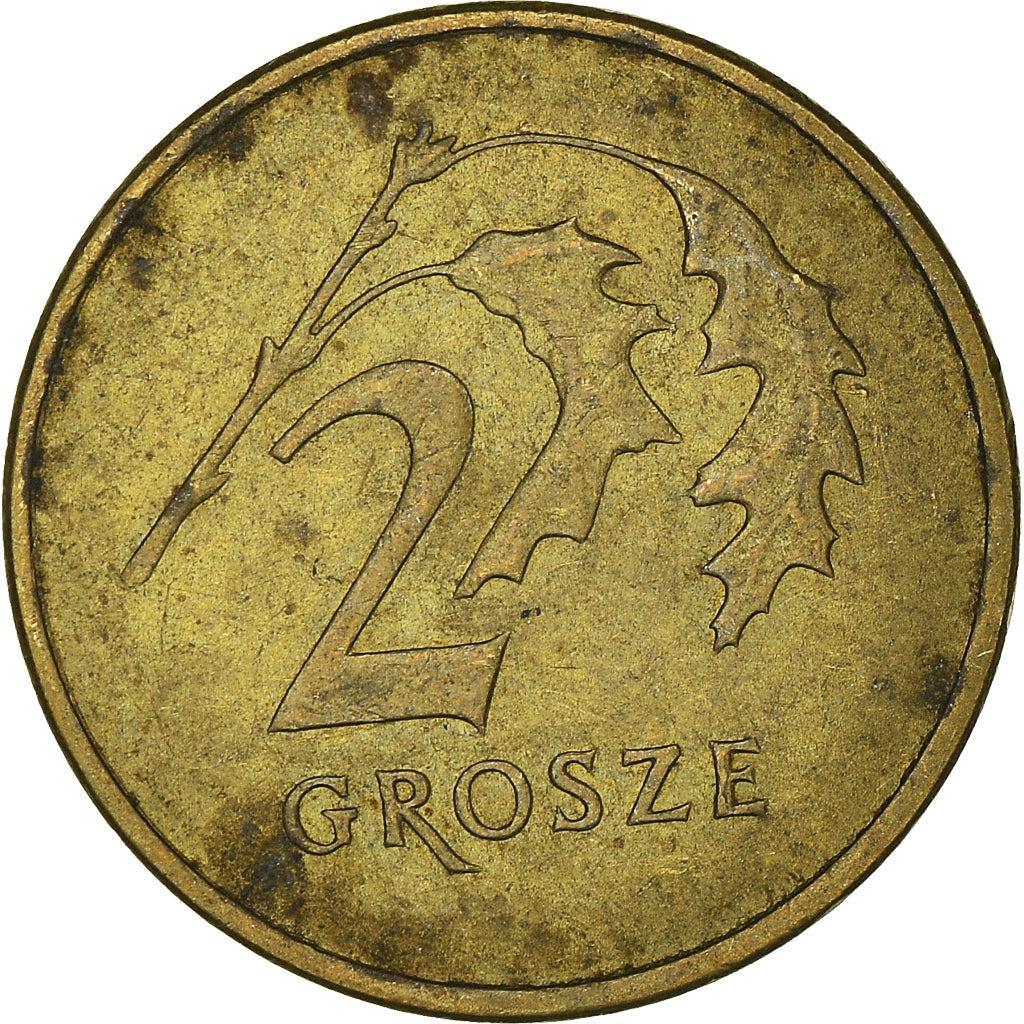 Moneta, Polonia, 2 Grosze, 2006
