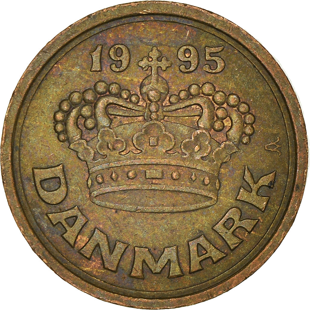 Munten, Denemarken, 25 Öre, 1995