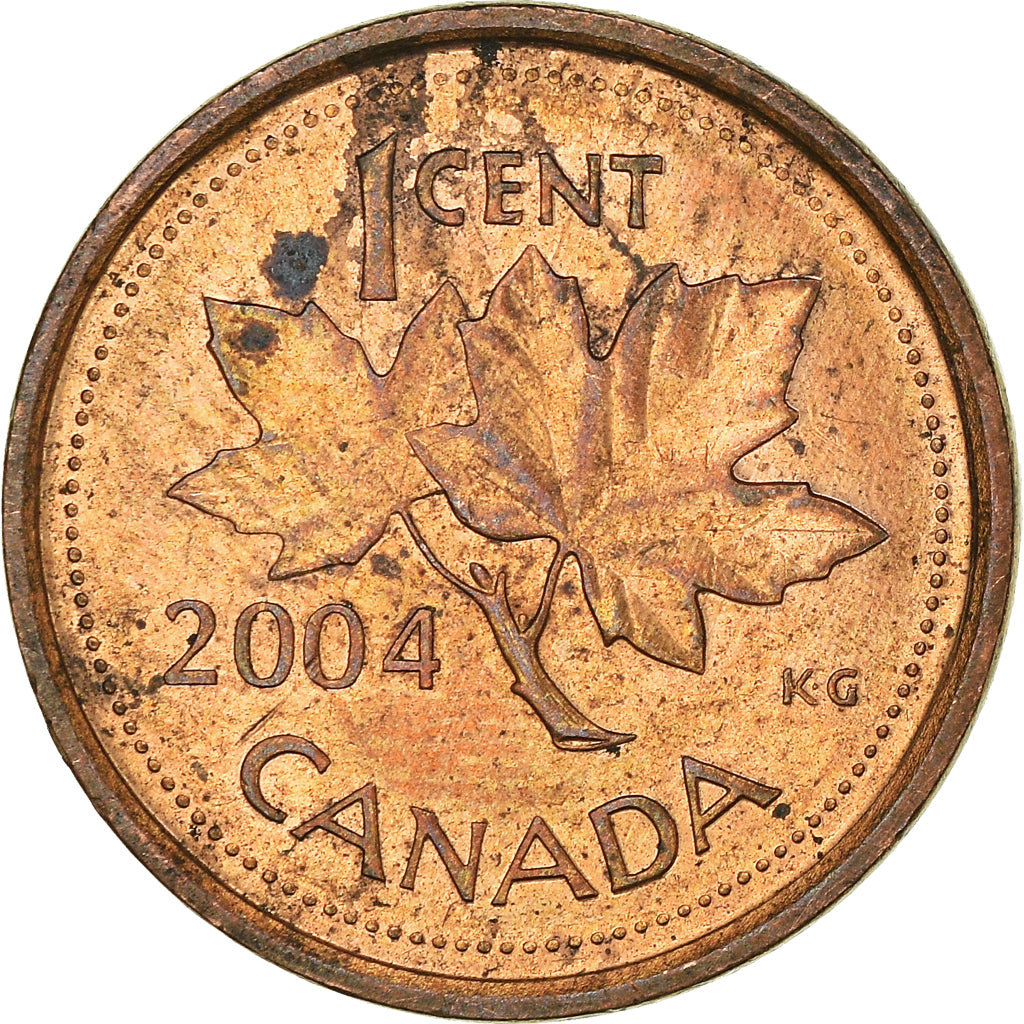 Moneta, Canada, Cent, 2004
