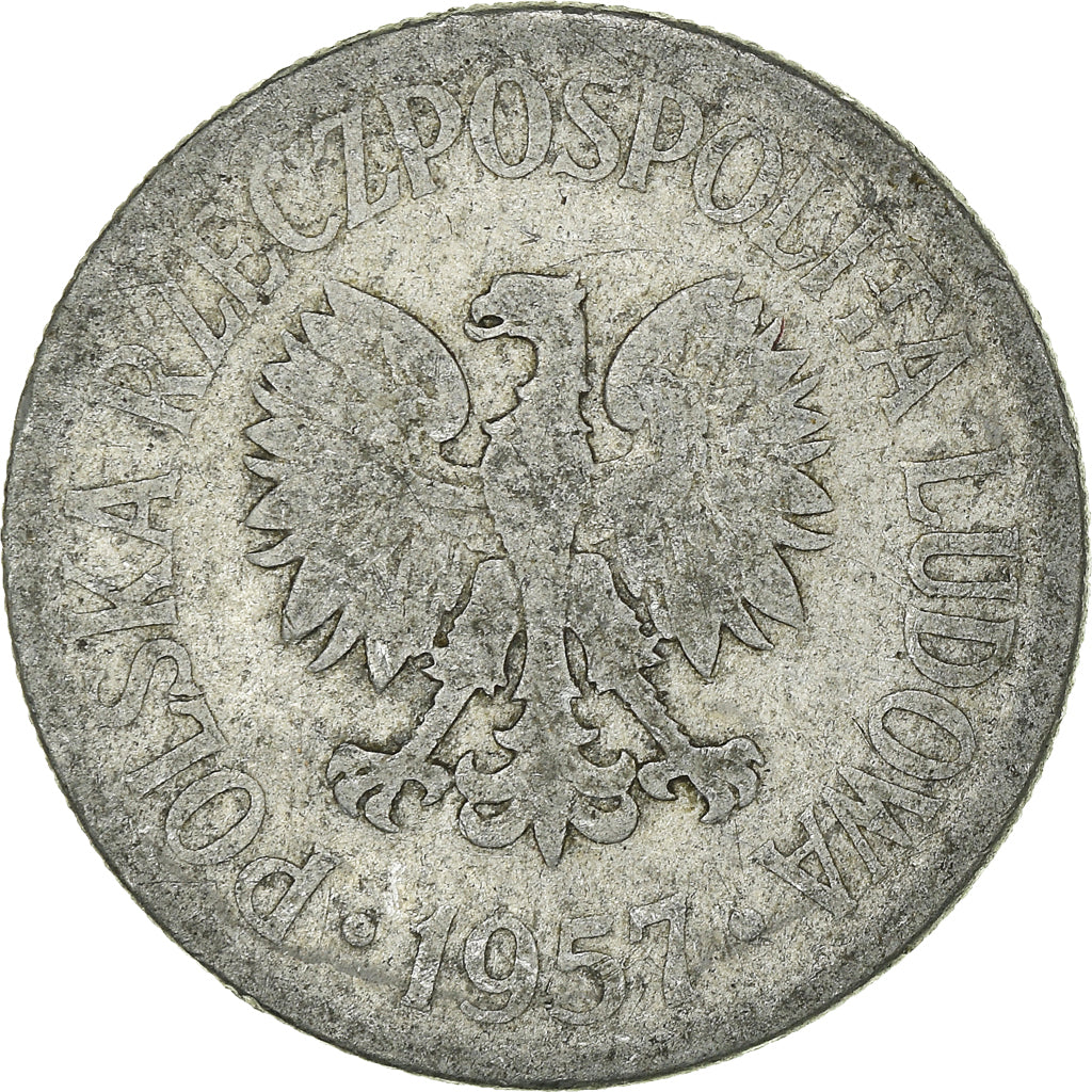 Moneta, Polska, 50 Groszy, 1957