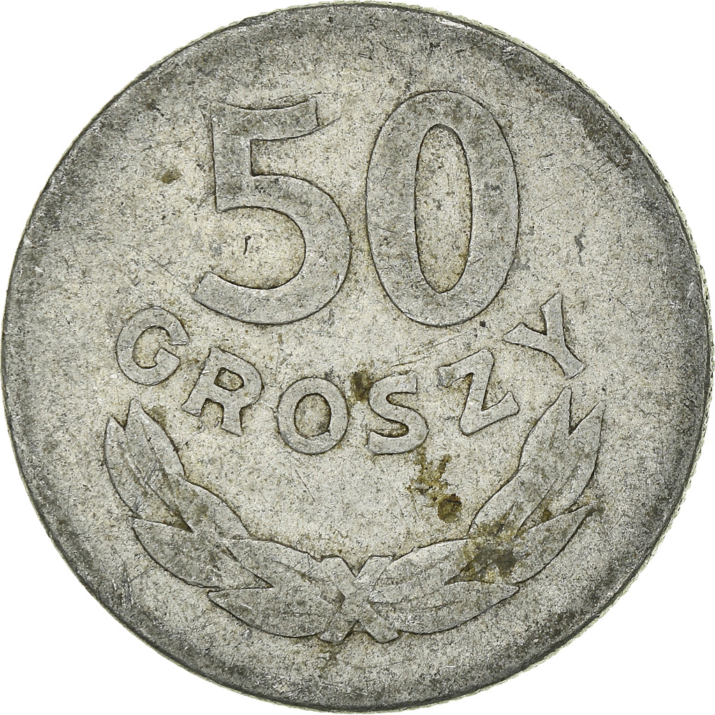 Moneta, Polska, 50 Groszy, 1957
