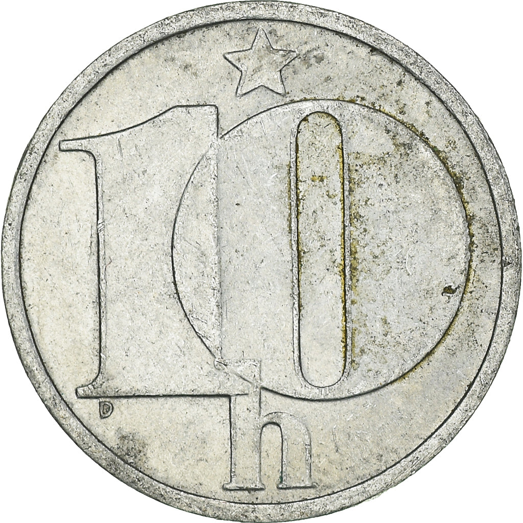 Moneta, Cecoslovacchia, 10 Haleru, 1983