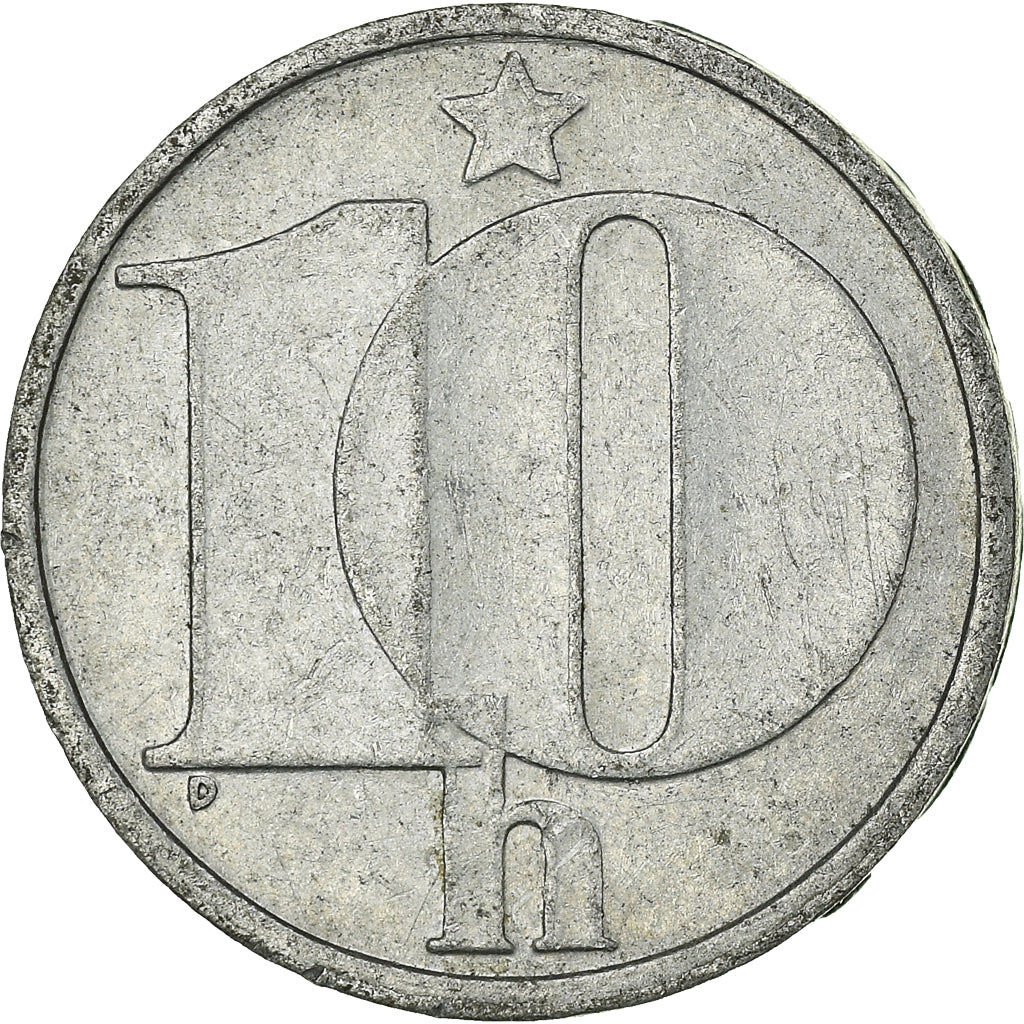 Moneta, Cecoslovacchia, 10 Haleru, 1982