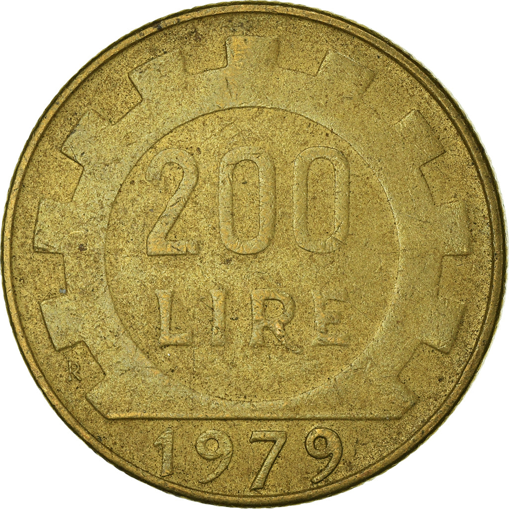 Moneta, Włochy, 200 Lire, 1979