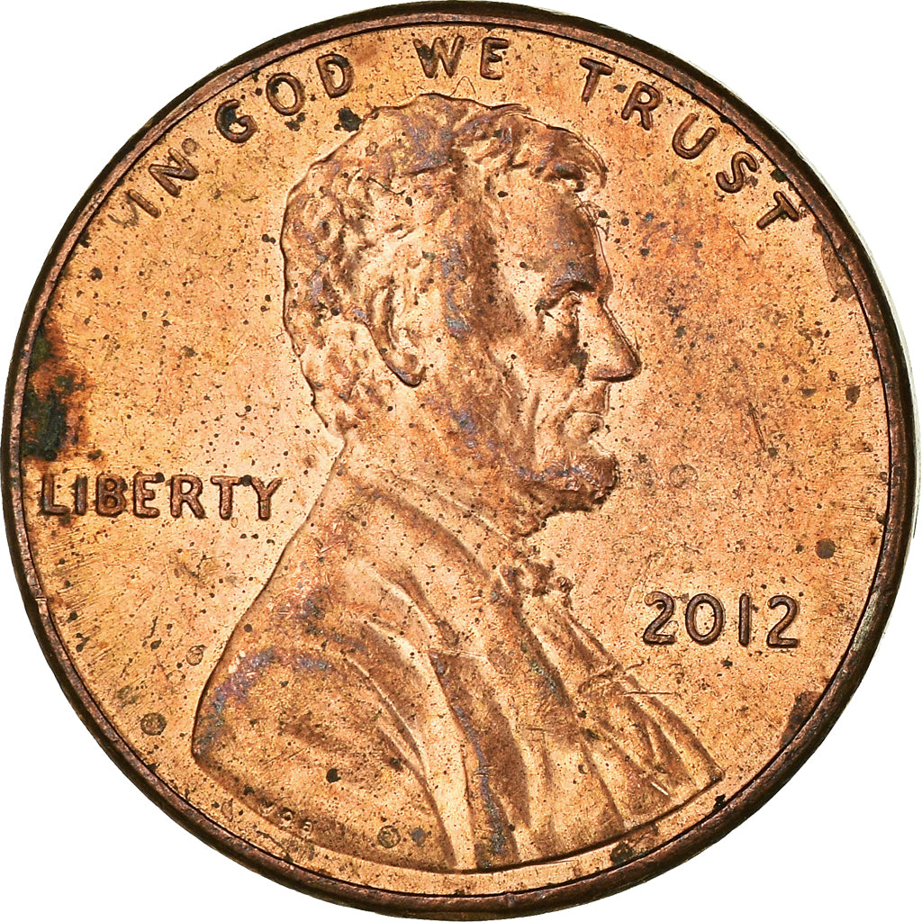 Monnaie, États-Unis, Cent, 2012