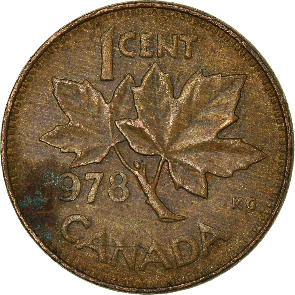 Moneta, Canada, Cent, 1978