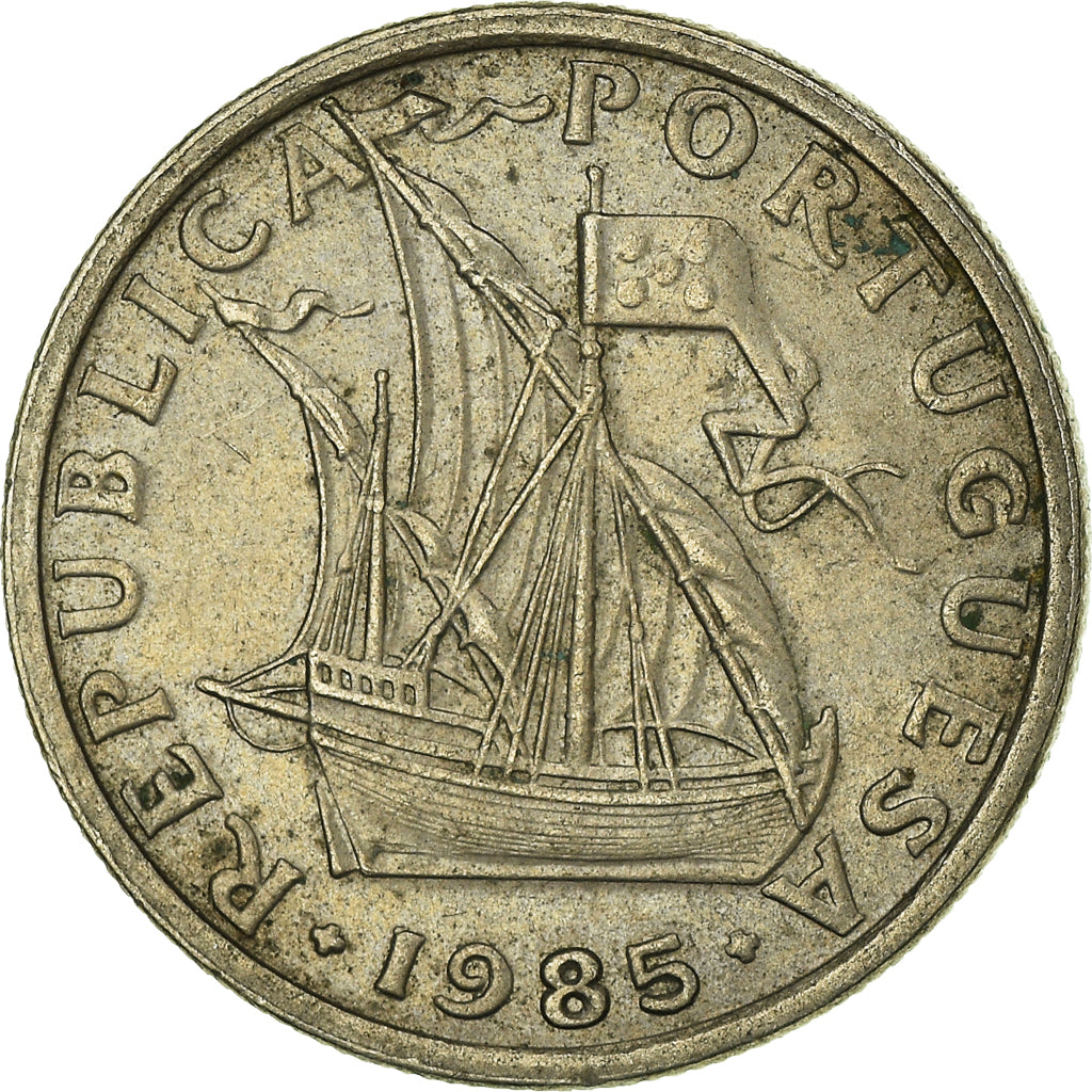 Moneta, Portogallo, 2-1/2 Escudos, 1985