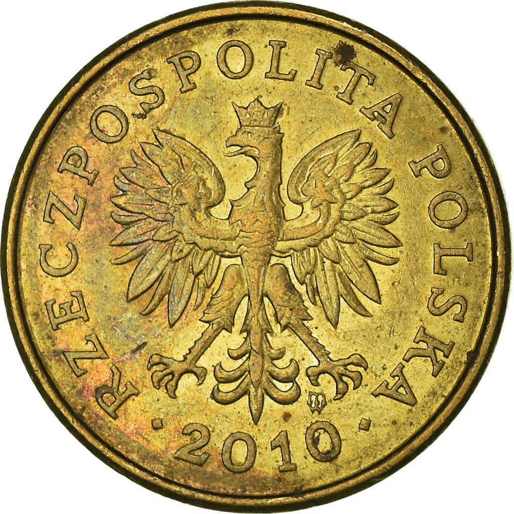 Moneta, Polonia, 2 Grosze, 2010