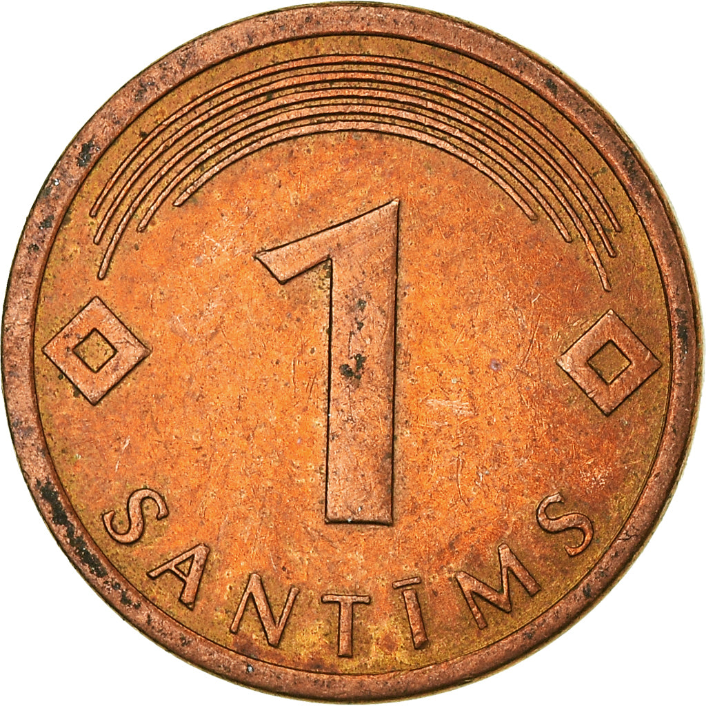Coin, Latvia, Santims, 2008