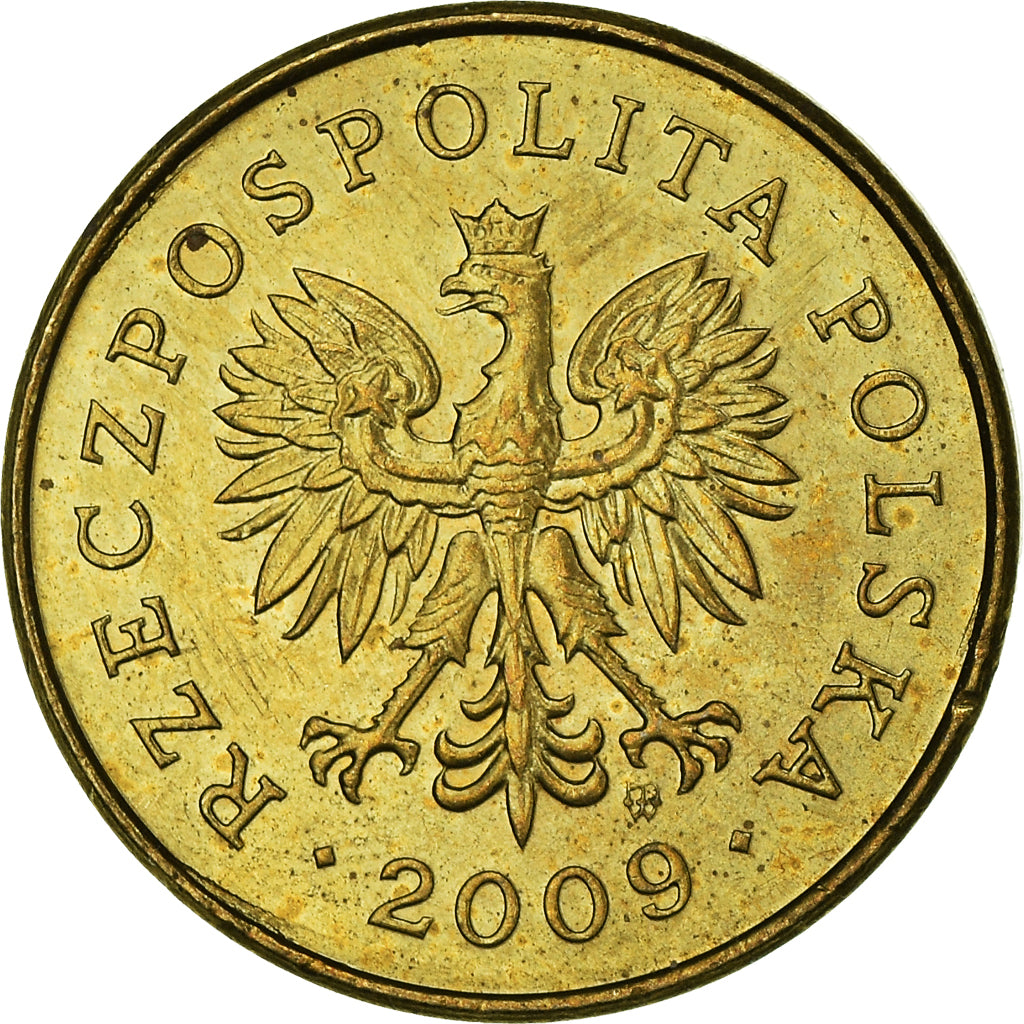 Moneta, Polonia, 2 Grosze, 2009