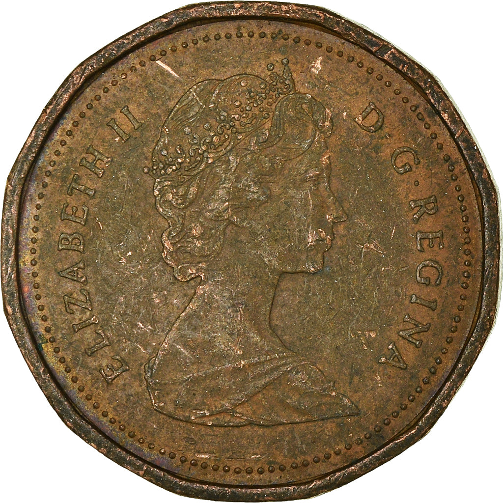 Moneta, Canada, Cent, 1985