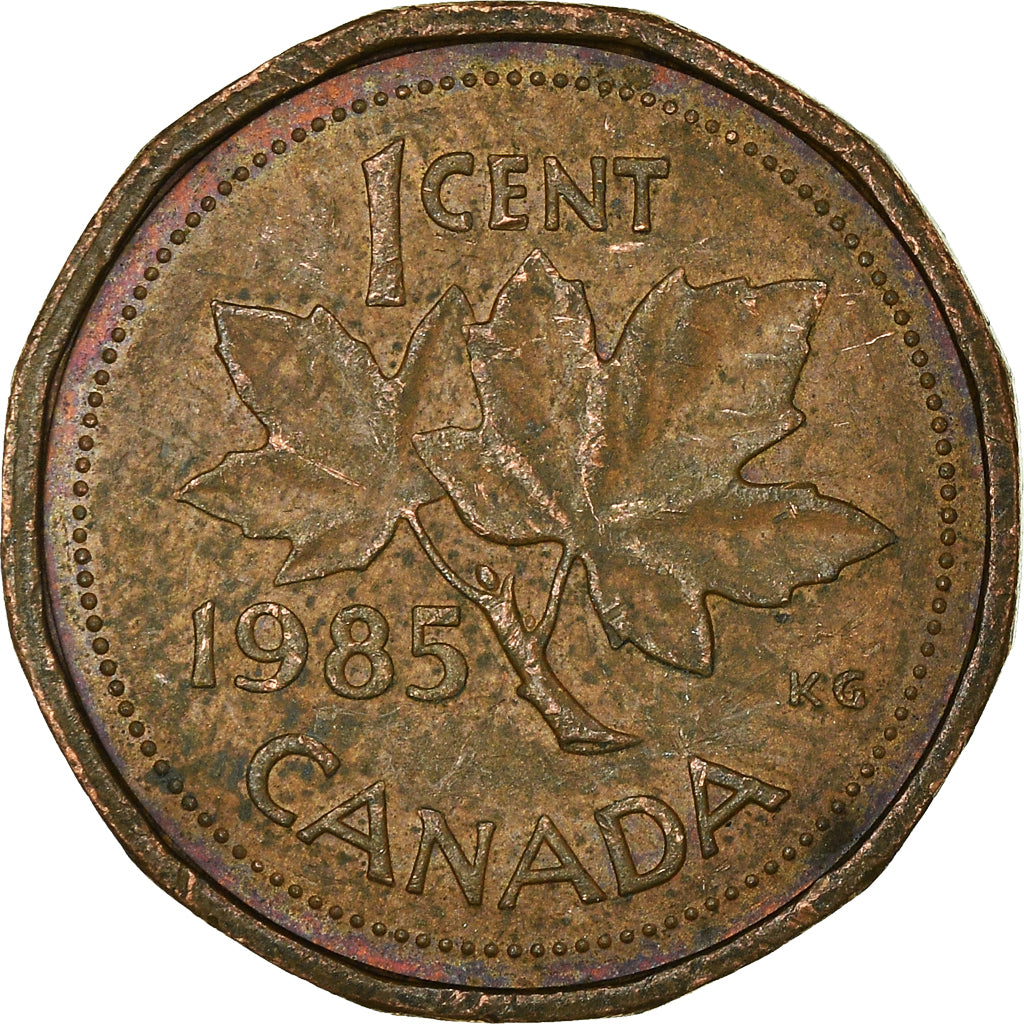 Moneta, Canada, Cent, 1985