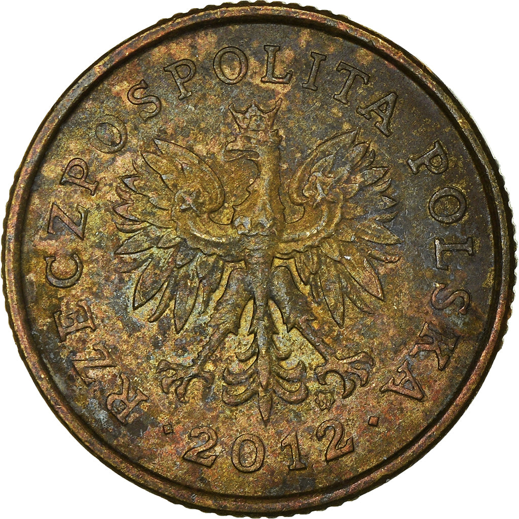 Moeda, Polónia, 5 Groszy, 2012