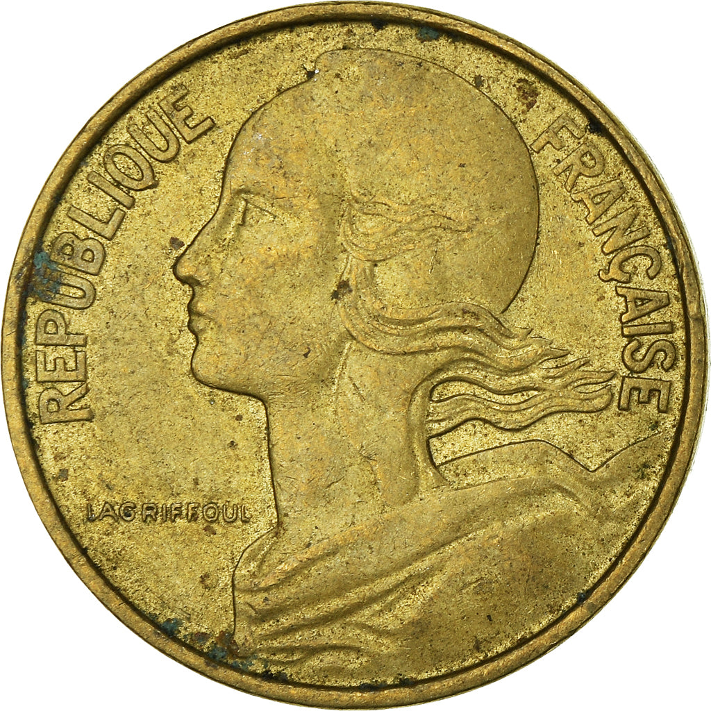 Moneta, Francia, 10 Centimes, 1967