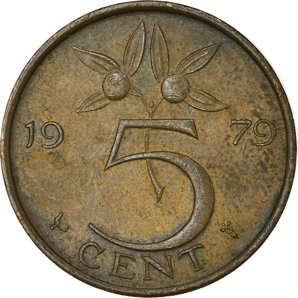 Münze, Niederlande, 5 Cents, 1979