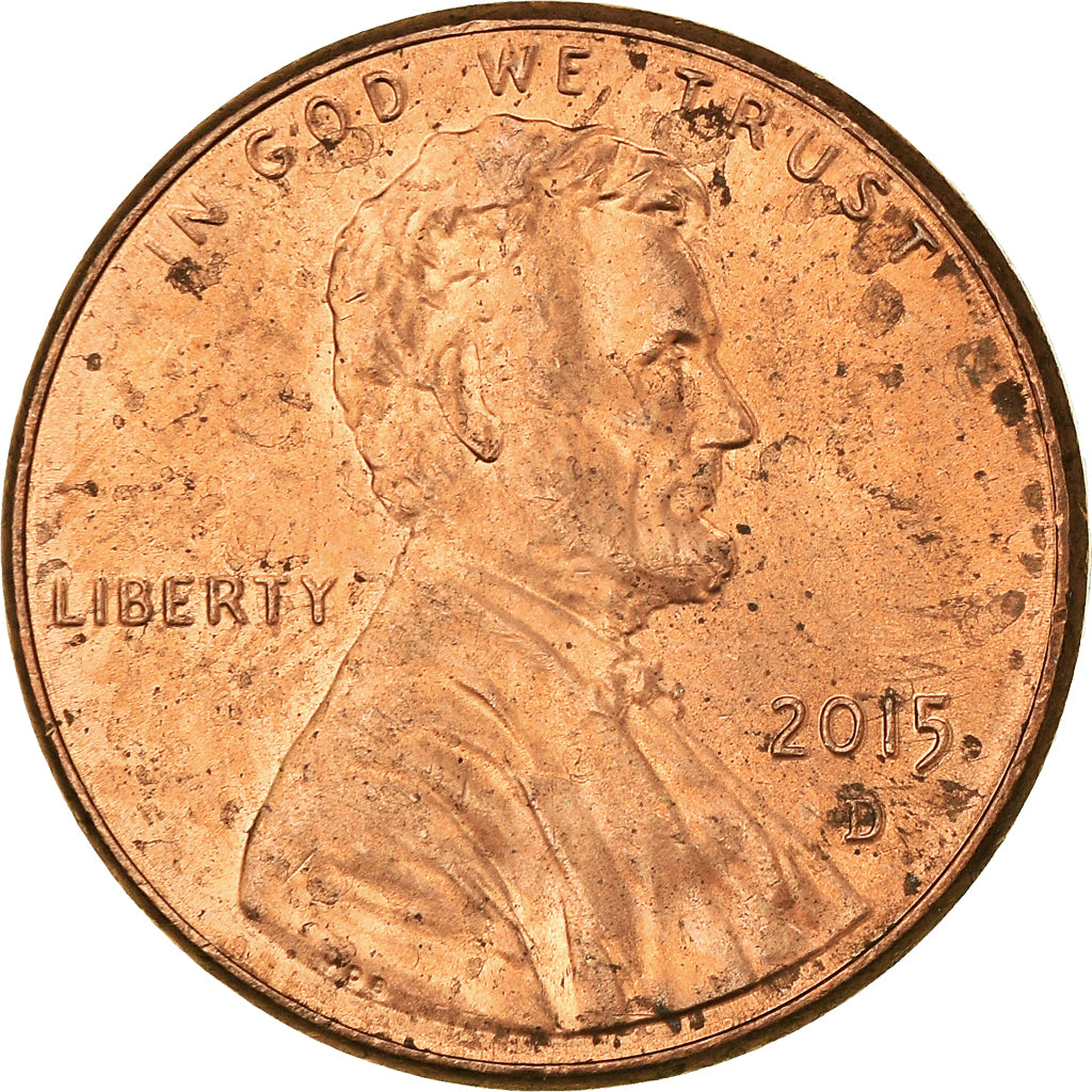 Monnaie, États-Unis, Cent, 2015