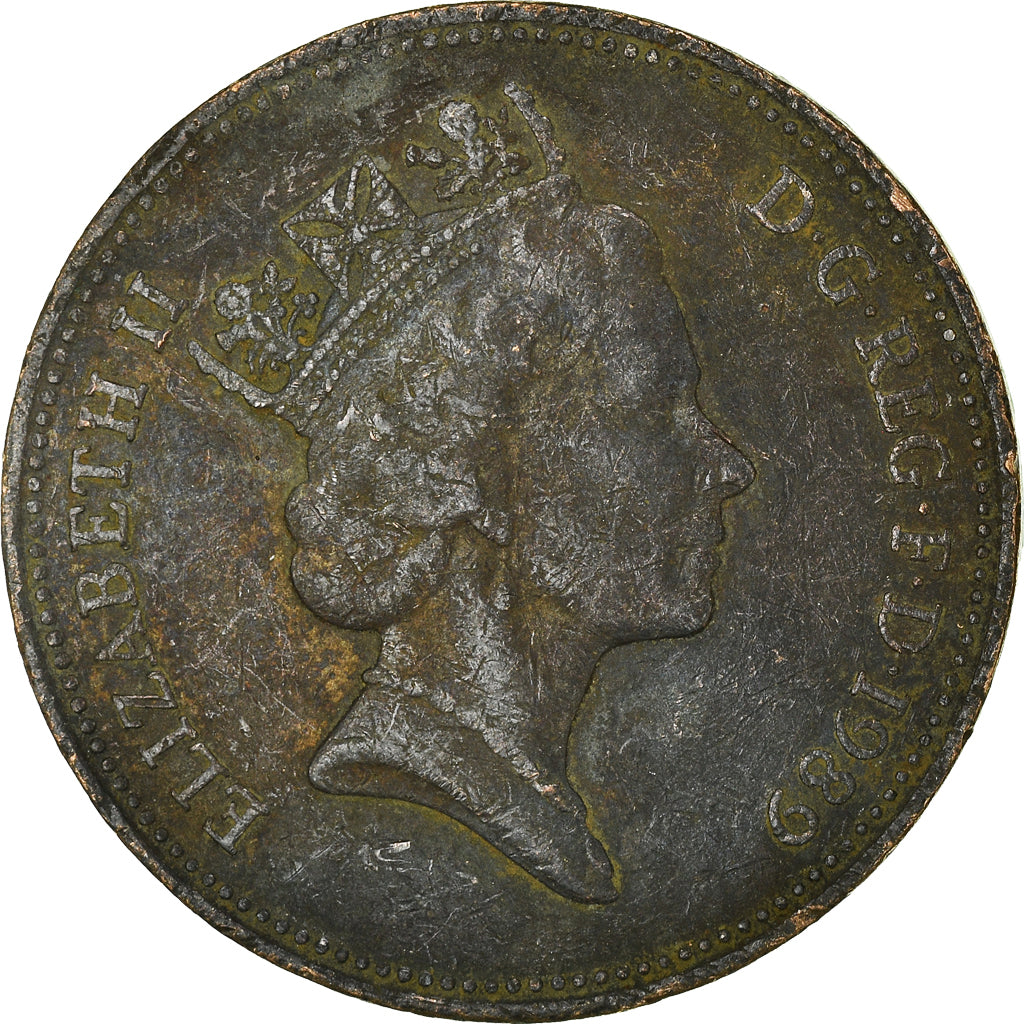 Moneta, Wielka Brytania, 2 Pence, 1989
