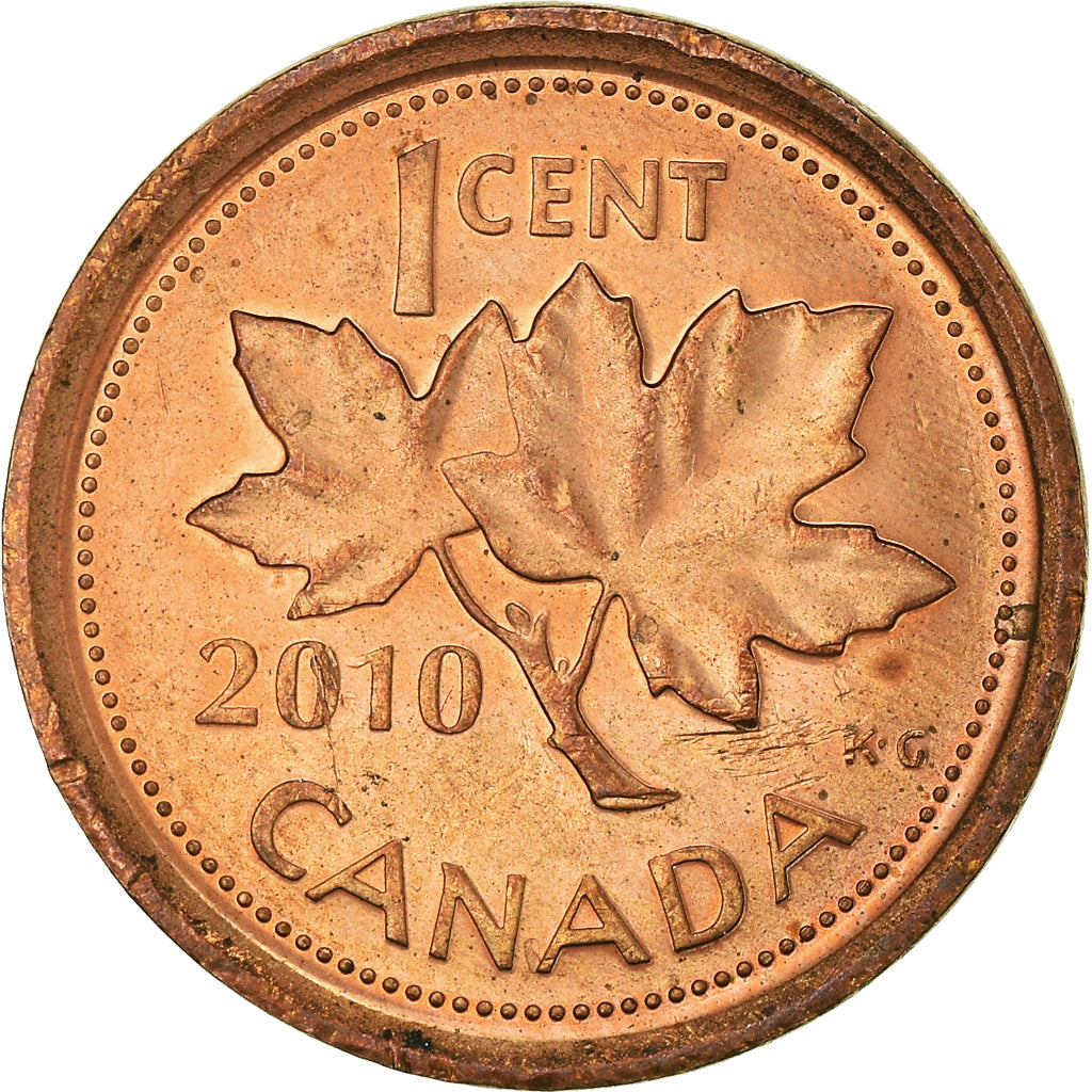 Moneta, Canada, Cent, 2010