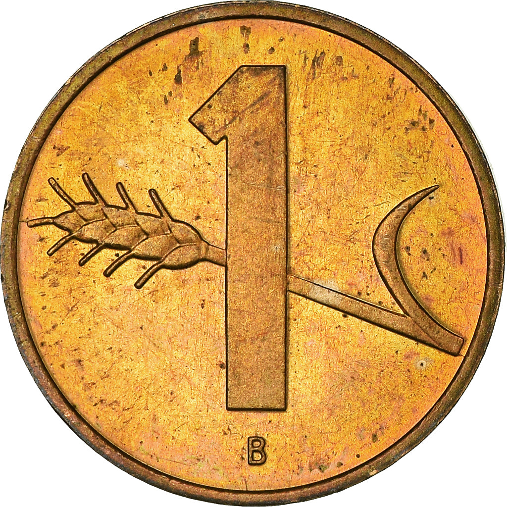 Münze, Schweiz, Rappen, 1989