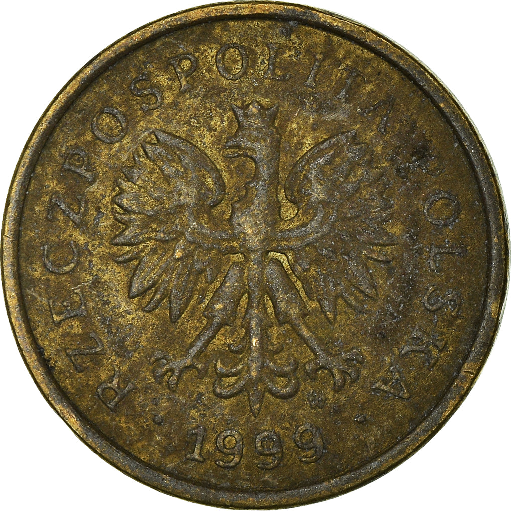Moneta, Polonia, 2 Grosze, 1999