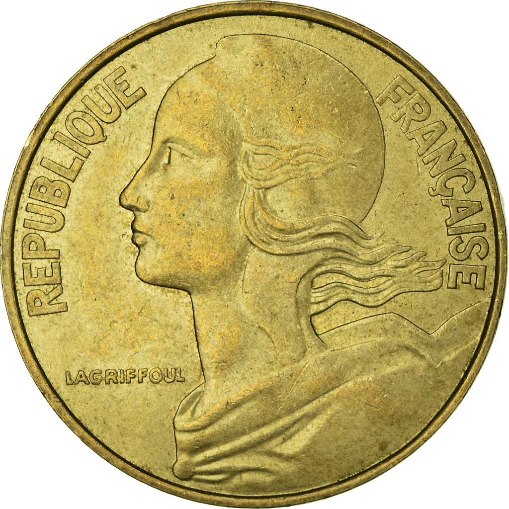 Moneta, Francia, 20 Centimes, 1982