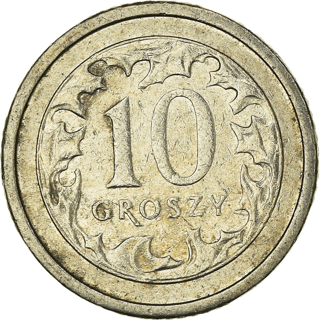 Münze, Polen, 10 Groszy, 2003