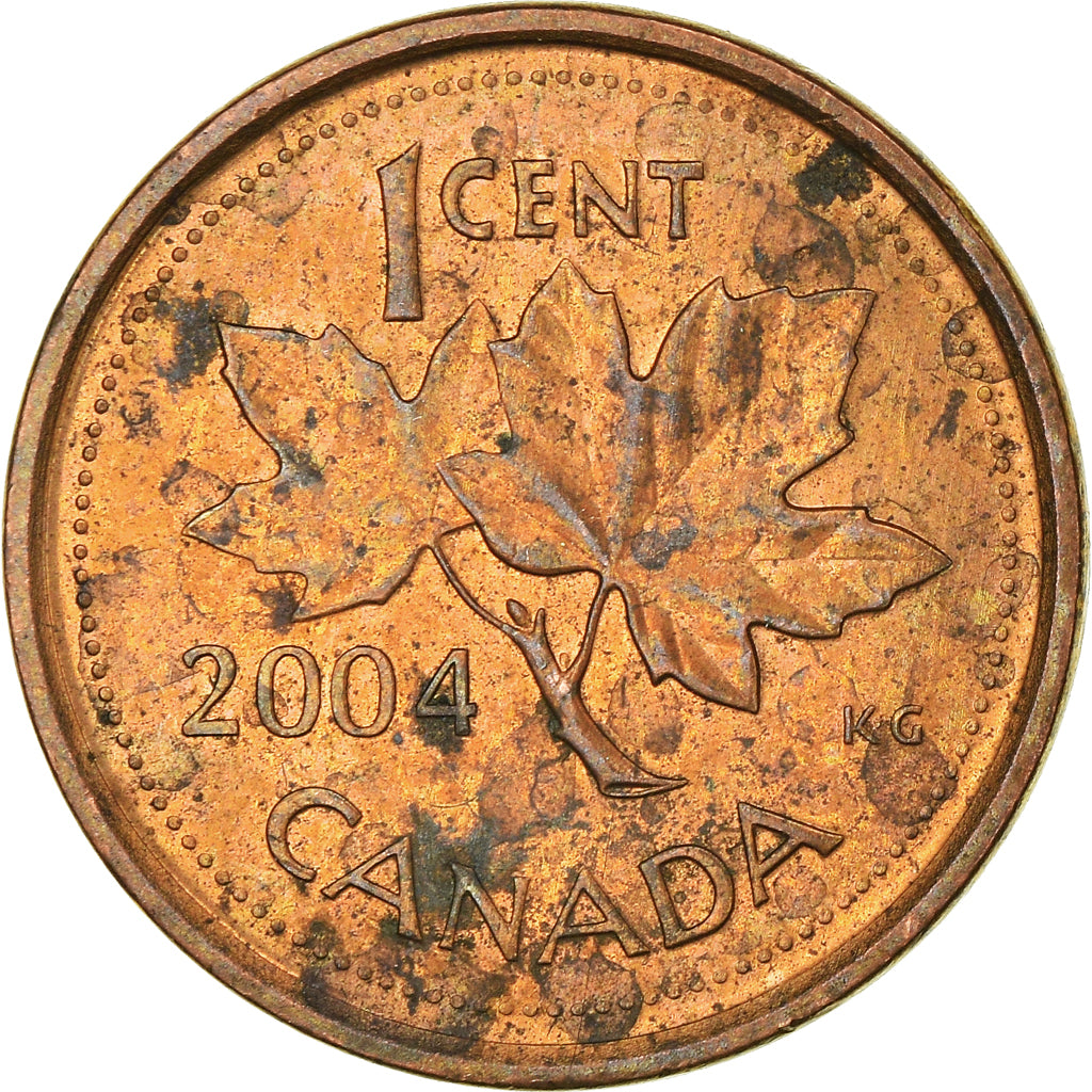 Moneta, Canada, Cent, 2004