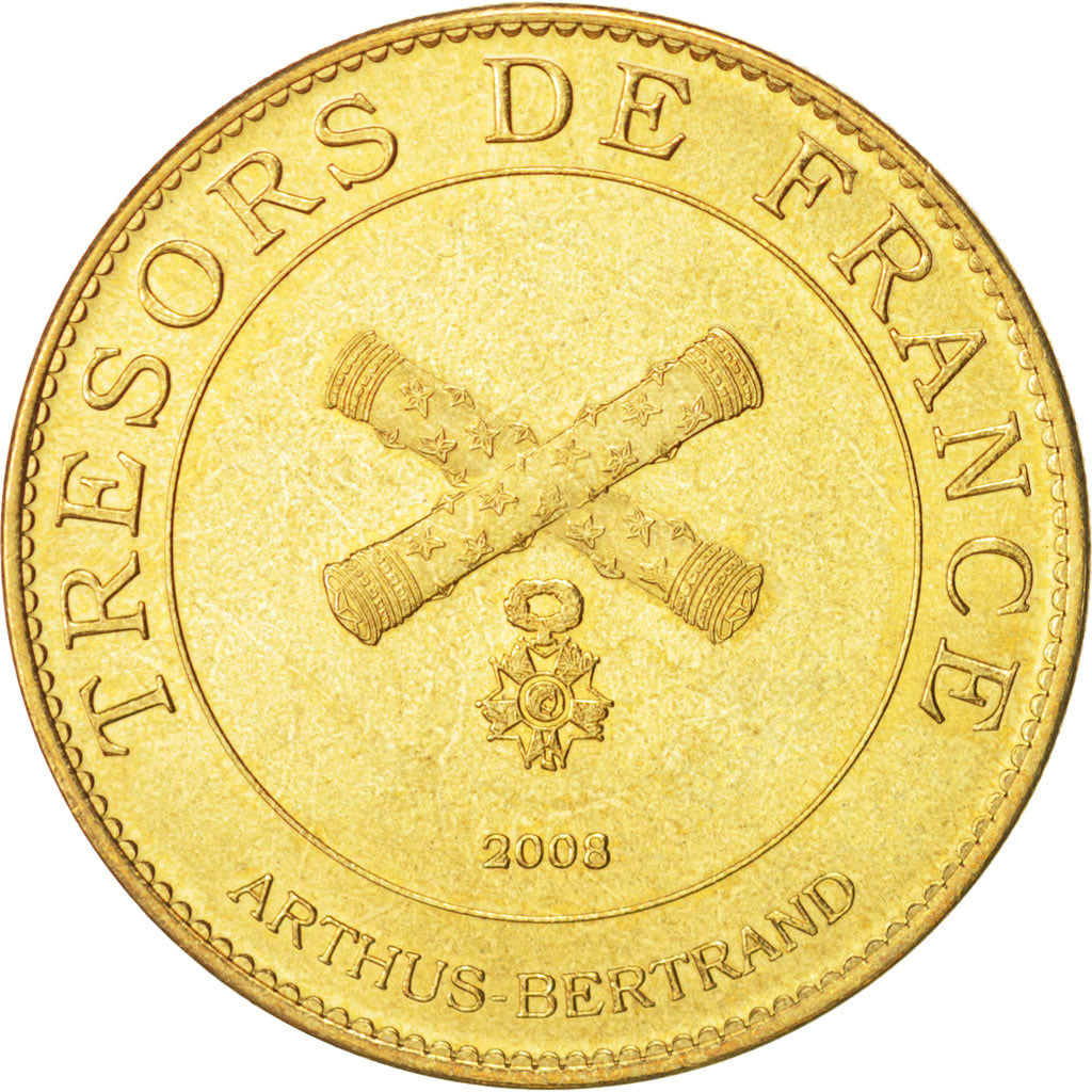 France, Tourist Token, Arts & Culture, Token, 2008, MS(63), Cupro-nickel...