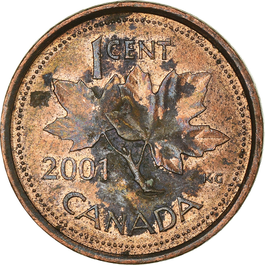 Moneta, Canada, Cent, 2001