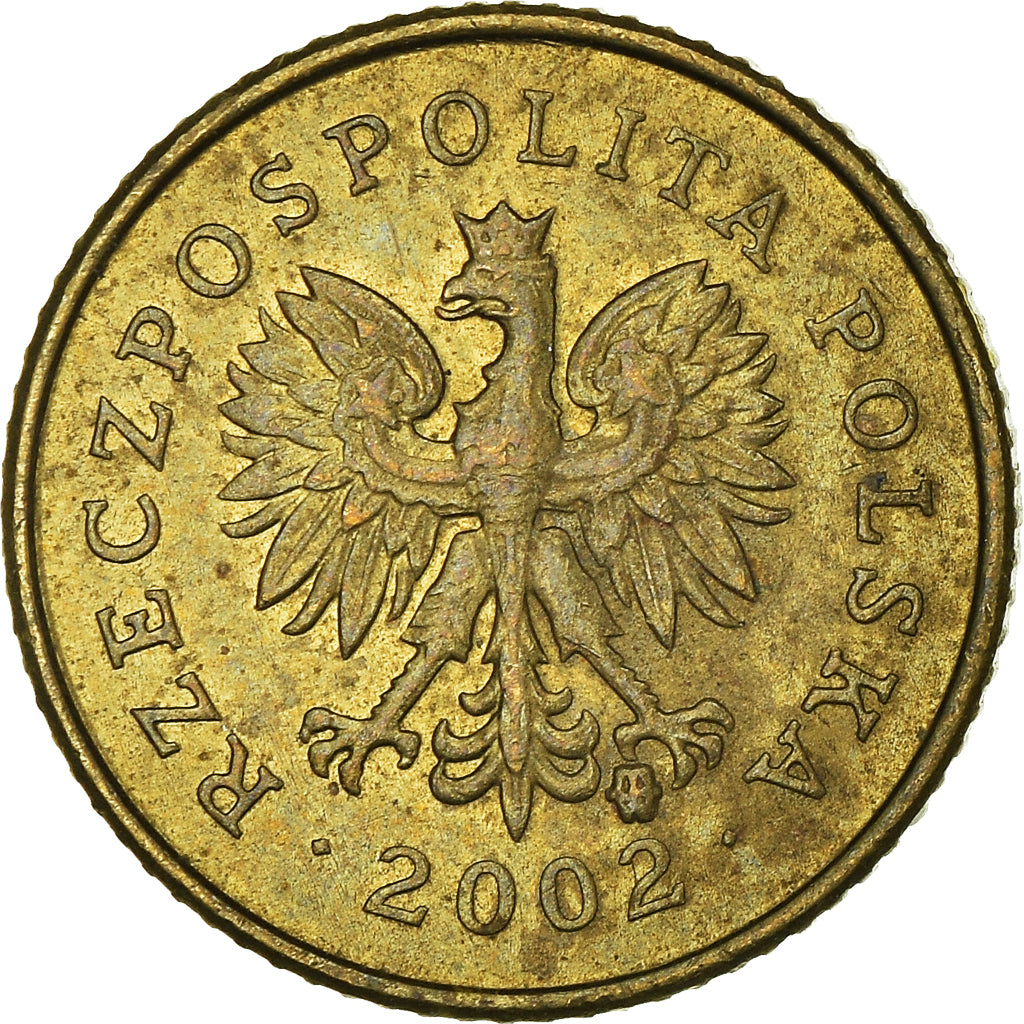 Moneta, Polonia, Grosz, 2002