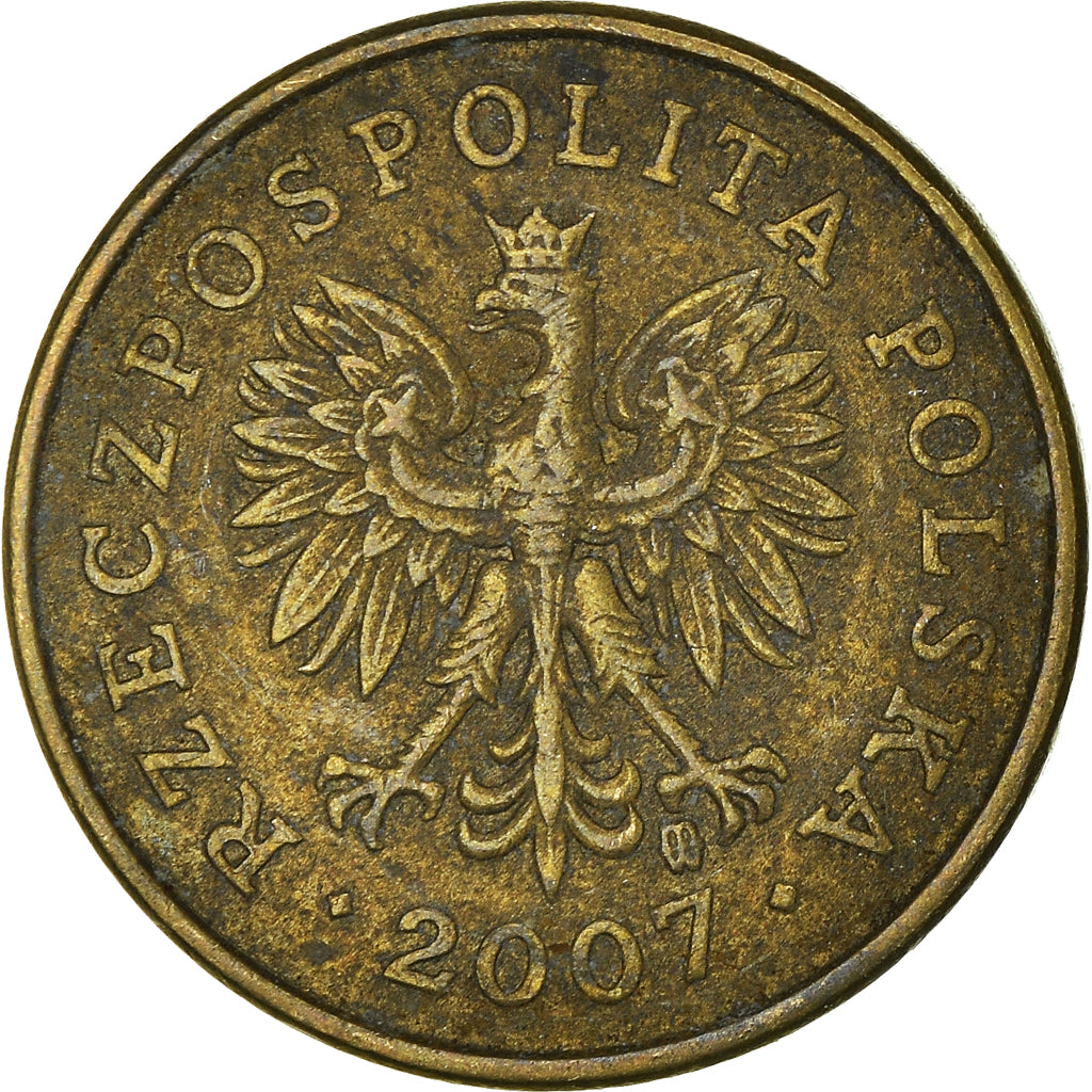 Münze, Polen, 2 Grosze, 2007