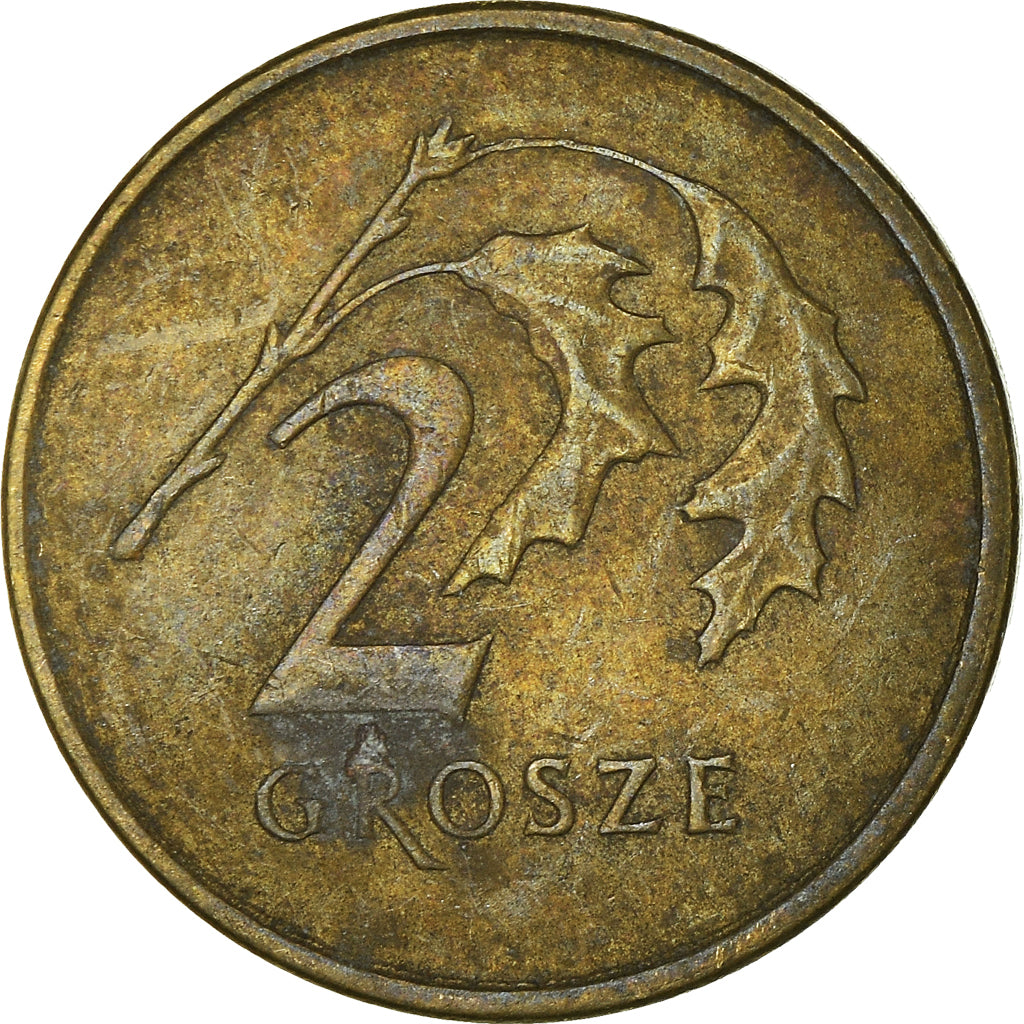 Münze, Polen, 2 Grosze, 2007